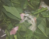 ほうれん草とはんぺん炒め⭐︎作り方1写真