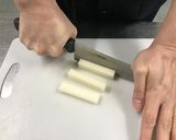 りんごとお餅のスイーツ春巻き　2種作り方6写真