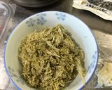 とろろ昆布、チーズ、納豆のとろねばおかゆ作り方4写真