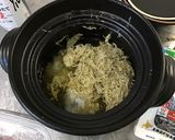 とろろ昆布、チーズ、納豆のとろねばおかゆ作り方5写真