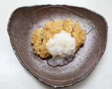 介護食　やわらか和風おろし豚かつ作り方4写真