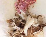 白だしで簡単！きのこのバター醤油パスタ作り方1写真