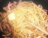 白だしで簡単！きのこのバター醤油パスタ作り方6写真
