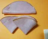 油揚げinツナマヨチーズ豪華版♪ハム入り作り方6写真