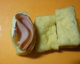 油揚げinツナマヨチーズ豪華版♪ハム入り作り方7写真