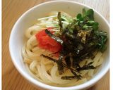 (一人前)包丁不要！レンジで明太うどん作り方4写真