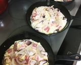 ピザとホワイトのWソースドリア作り方11写真