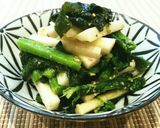 簡単♡春野菜とゴマ味噌を和えたやつ♡作り方2写真