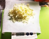 お好み焼き風☆豆腐納豆グラタン作り方1写真