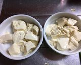 お好み焼き風☆豆腐納豆グラタン作り方6写真