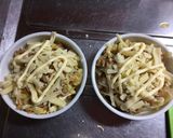 お好み焼き風☆豆腐納豆グラタン作り方9写真