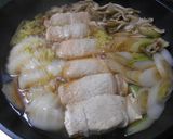 肉巻豆腐のすき煮風作り方3写真