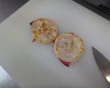 餃子の皮のパニーニ風おつまみハムVer作り方4写真