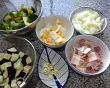ベーコンと温野菜のチーズサラダ作り方2写真