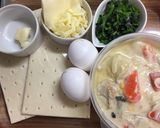 残りシチューで簡単キッシュ作り方1写真