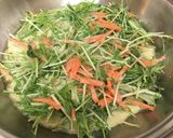 大量消費！水菜のモチモチチヂミ作り方5写真
