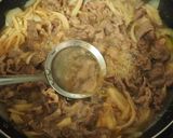我が家の定番☆牛丼作り方5写真