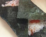 リメイク☆ちらし寿司でおにぎらず♡作り方2写真
