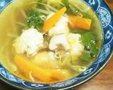 ふわふわ鶏団子の和風スープ～鍋にもOK～作り方6写真