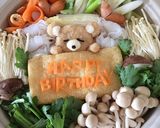 ミルフィーユ鍋★可愛いデコ鍋 誕生日作り方11写真