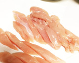 ささみの唐揚げ♡作り方1写真