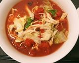 インスタントトマトラーメン作り方5写真
