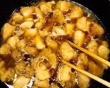 簡単晩ごはん♡鶏モモ肉の甘辛みぞれ煮作り方4写真