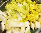 冬野菜の和風めんつゆパスタ作り方1写真