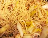 冬野菜の和風めんつゆパスタ作り方5写真