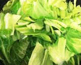 簡単副菜☆キャベツと油揚げのしょうが醤油作り方4写真