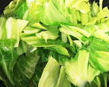 簡単副菜☆キャベツと油揚げのしょうが醤油作り方4写真