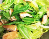 簡単副菜☆キャベツと油揚げのしょうが醤油作り方5写真