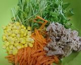 コスパ◎【豆苗とツナのシーザーサラダ】♪作り方3写真