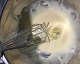 パウンド型チョコクリームシフォンンケーキ作り方2写真