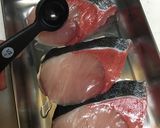 ぶりの玄米甘酒味噌だれ焼き作り方1写真
