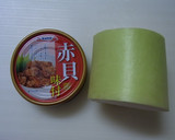 超簡単！赤貝の缶詰と大根の和え物作り方1写真