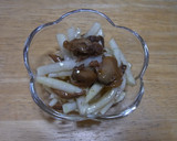 超簡単！赤貝の缶詰と大根の和え物作り方6写真