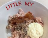 すっぱ旨い!梅とツナマヨネ〜ズおにぎり作り方2写真