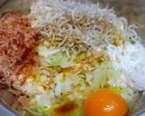 モチモチ餅入り＊ジャコとネギのまさご揚げ作り方2写真