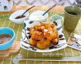 モチモチ餅入り＊ジャコとネギのまさご揚げ作り方10写真