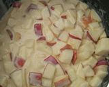 炊飯器でごろごろ林檎ホットケーキ作り方3写真