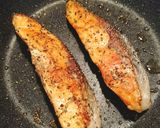 ガーリック風味♪鮭のオリーブオイル焼き作り方4写真
