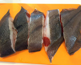 真子入り真カレイの煮付け エノキ添え作り方1写真