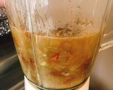 ガラスープで甘栗と生クリームのポタージュ作り方5写真