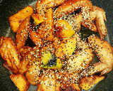 鶏の手羽先とかぼちゃの甘辛煮作り方9写真