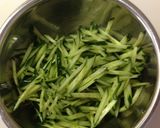 レンジで簡単！ささみとキャベツの旨サラダ作り方3写真
