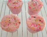 ダイソー製菓材料で！ピンクチョコ蒸しパン作り方8写真