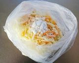 お弁当にも☆ハム巻きチーズポテト餅。作り方4写真