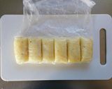 お弁当にも☆ハム巻きチーズポテト餅。作り方6写真