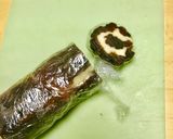 和菓子の装い 〜干し柿ロール★チョコ作り方10写真